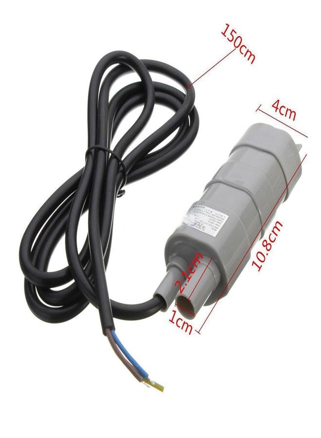 hiBCTR JT-500 DC 12V Submersible Water Pump - 5M High Head 600L/H (10L/min) for Aquarium/Pond/Fountain, 6-15V Adjustable Motor - Image 3